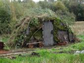 Hütte der ersten Siedler im Teufelsmoor-L. Klasing