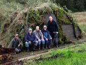 v.l. Ulrich-Hartmann Heimatverein Gnarrenburg-Augustendorf, Johannes Schilling , Willi-Winter, Ludwig Klasing, Rüdiger Flathmann, Augustendorf