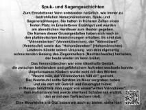 Tafel Spuk- u. Sagengeschichten